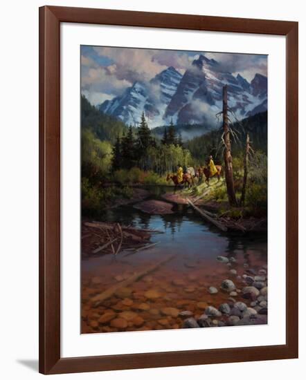 Ridin' the High Country-Jack Sorenson-Framed Art Print