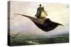 Riding a Flying Carpet, 1880-Viktor Mihajlovic Vasnecov-Stretched Canvas