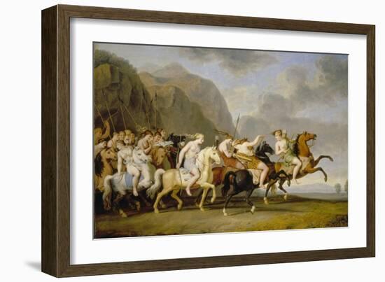 Riding Amazons, 1788-Johann Heinrich Wilhelm Tischbein-Framed Giclee Print