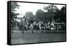 Riding Animals Bedecked for the Peace Day Celebrations, 19th July 1919-Frederick William Bond-Framed Stretched Canvas