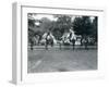 Riding Animals Bedecked for the Peace Day Celebrations, 19th July 1919-Frederick William Bond-Framed Photographic Print