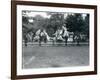 Riding Animals Bedecked for the Peace Day Celebrations, 19th July 1919-Frederick William Bond-Framed Photographic Print