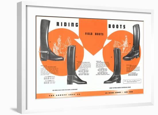 Riding Boots-null-Framed Art Print
