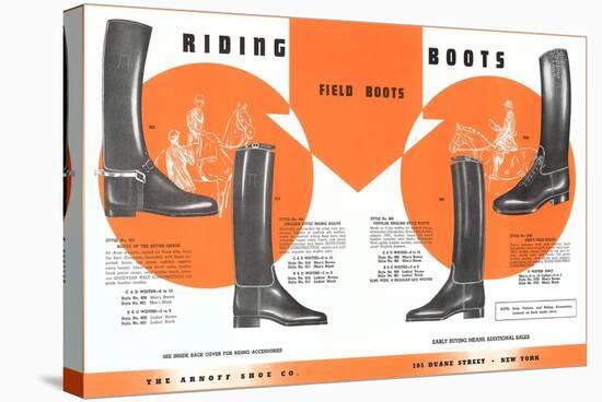 Riding Boots-null-Stretched Canvas