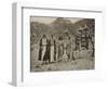 Riding camel of Sharif Yahya, 1889-null-Framed Photographic Print