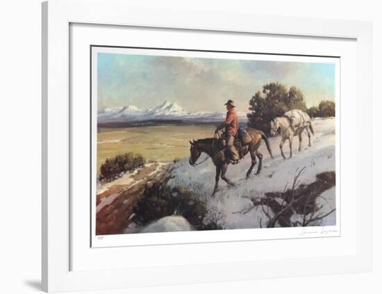 Riding Chuck Line-Duane Bryers-Framed Limited Edition