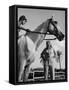 Riding Couple-null-Framed Stretched Canvas