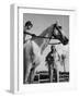 Riding Couple-null-Framed Photographic Print