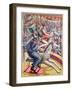 Riding High-PJ Crook-Framed Giclee Print