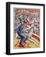 Riding High-PJ Crook-Framed Giclee Print