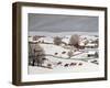 Riding in the Snow-Vincent Haddelsey-Framed Premium Giclee Print