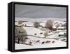 Riding in the Snow-Vincent Haddelsey-Framed Stretched Canvas