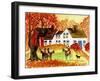 Riding Lesson-Cheryl Bartley-Framed Giclee Print