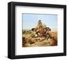 Riding Line-Charles Marion Russell-Framed Art Print