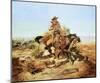 Riding Line-Charles Marion Russell-Mounted Art Print