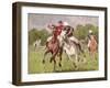 Riding Off, 1925-Ludwig Koch-Framed Giclee Print