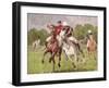 Riding Off, 1925-Ludwig Koch-Framed Giclee Print