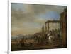 Riding School, Philips Wouwerman-Philips Wouwerman-Framed Art Print