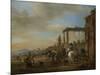 Riding School, Philips Wouwerman-Philips Wouwerman-Mounted Art Print