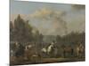 Riding School-Johannes Lingelbach-Mounted Art Print