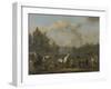 Riding School-Johannes Lingelbach-Framed Art Print