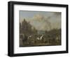 Riding School-Johannes Lingelbach-Framed Art Print