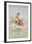 Riding Sea Monsters-Hector Caffieri-Framed Giclee Print