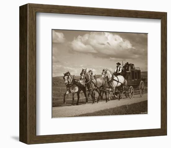 Riding Shotgun-Barry Hart-Framed Art Print