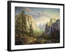 Riding the Range-Nicky Boehme-Framed Giclee Print