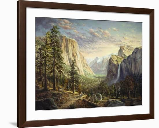 Riding the Range-Nicky Boehme-Framed Giclee Print