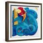 Riding the Waves, 1992-Julie Nicholls-Framed Giclee Print