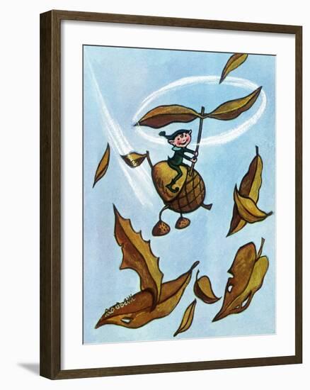 Riding the Wind - Jack & Jill-Leo Politi-Framed Giclee Print