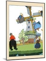 Riding The Windmill's Vanes-Maud & Miska Petersham-Mounted Art Print