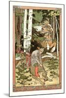 Riding the Wolf-Ivan Bilibin-Mounted Art Print