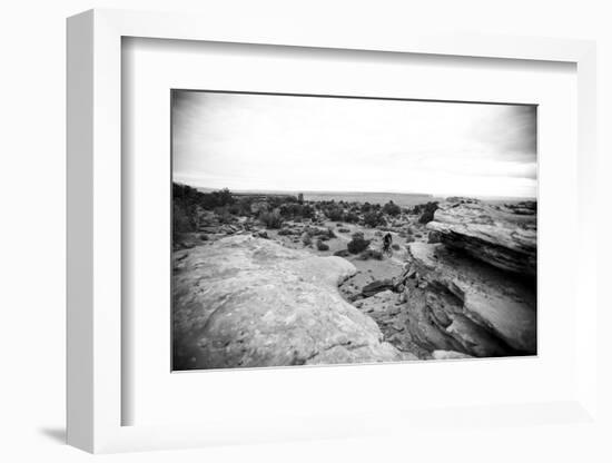 Riding Through Moab, Utah-Matt Jones-Framed Photographic Print