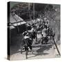 Riding to Daijingu Temple, for Shinto Festival of Worship of the Sun Goddess, Yokohama, Japan, 1904-Underwood & Underwood-Stretched Canvas