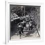 Riding to Daijingu Temple, for Shinto Festival of Worship of the Sun Goddess, Yokohama, Japan, 1904-Underwood & Underwood-Framed Photographic Print