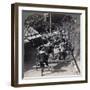 Riding to Daijingu Temple, for Shinto Festival of Worship of the Sun Goddess, Yokohama, Japan, 1904-Underwood & Underwood-Framed Photographic Print