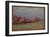 Riding to Hounds-John Sanderson Wells-Framed Giclee Print