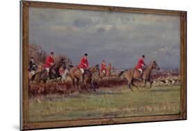 Riding to Hounds-John Sanderson Wells-Mounted Giclee Print