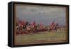 Riding to Hounds-John Sanderson Wells-Framed Stretched Canvas