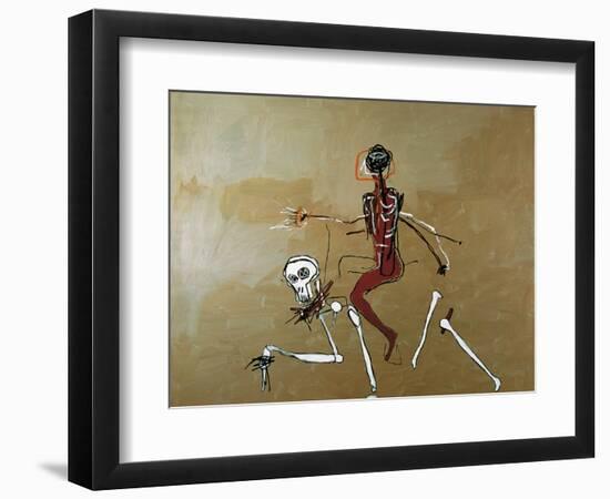 Riding with Death, 1988-Jean-Michel Basquiat-Framed Premium Giclee Print