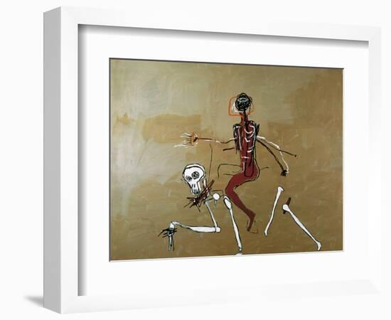 Riding with Death, 1988-Jean-Michel Basquiat-Framed Giclee Print