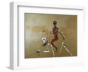 Riding with Death, 1988-Jean-Michel Basquiat-Framed Giclee Print