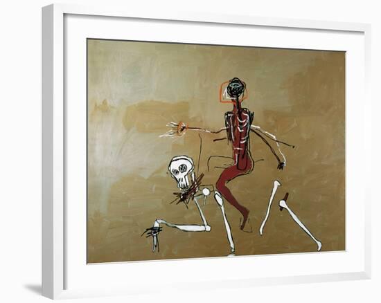 Riding with Death, 1988-Jean-Michel Basquiat-Framed Giclee Print