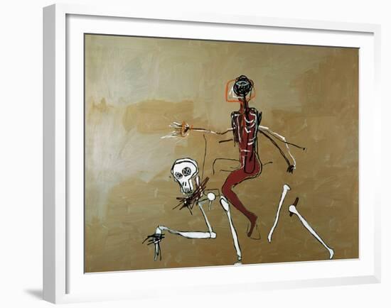 Riding with Death, 1988-Jean-Michel Basquiat-Framed Giclee Print