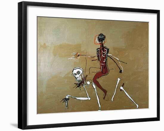 Riding with Death, 1988-Jean-Michel Basquiat-Framed Giclee Print