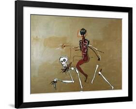 Riding with Death, 1988-Jean-Michel Basquiat-Framed Giclee Print