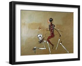 Riding with Death, 1988-Jean-Michel Basquiat-Framed Giclee Print