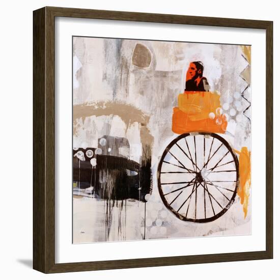 Riding with Marcel-Clayton Rabo-Framed Giclee Print